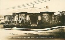 Cary Memorial Library Lexington Massachusetts 1906 RPPC Photo Postcard 1226 picture