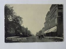 Kewanee, Illinois IL ~ Tremant Street Looking North 1908 b/w L686 picture