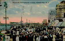 Postcard: DB Boardwalk from Kentucky Avenue, Atlantic City, N. J. BRADY'S picture