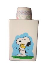 Peanuts Snoopy And Woodstock Vintage 1960's Paper Cup Holder picture