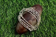 Natural Himalaya Crystal Quartz -Sphatik 108+1 Mala Chain in silver For Prayer picture