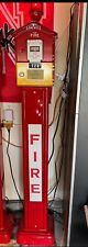 Gamewell  Fire Police Emergency Call Box Pedestal 1950’s Powder coated RARE picture