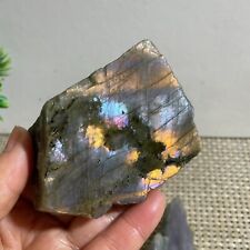 Top Labradorite Crystal Stone Natural Rough Mineral Specimen Healing 219g b299 picture