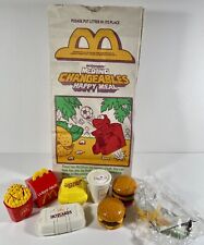 Vintage 1990 McDonalds Changeables Happy Meal Complete Set of 8  McDino picture