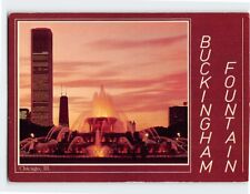 Postcard Buckingham Fountain Chicago Illinois USA North America picture