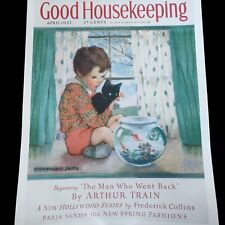Good Housekeeping VTG April 1933 Poster Print Jessie Willcox Smith 12