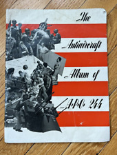 The Antiaircraft Album of A.P.O. 244. ~ WWII Saipan w/ Original Mailing Envelope picture
