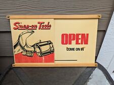Snap-on Tools 'OPEN / CLOSED' Vintage Sign picture
