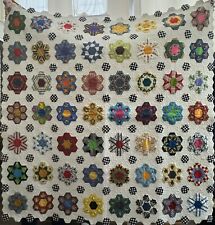 Colorful Hexagon Quilt picture