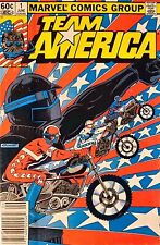 Team America #1 1982 Marvel Comics Frank Miller Cover  picture