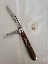 Great Eastern Cutlery #87 Beaver tail jigged Brazilian cherry wood 871223 picture