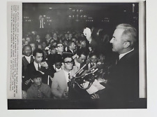 1968 Atlantic City NJ MN Senator Eugene McCarthy Campaign Vtg Press Wire Photo picture