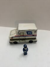 Vintage Trinket Box - USPS Mail Truck LLV With Mailman picture