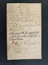 1857 antique SURVEYOR JOURNAL va SHENANDOAH VALLEY land history handwritten picture