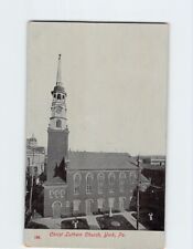 Postcard Christ Lutheran Church York Pennsylvania USA picture