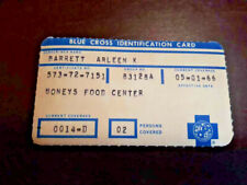 Vtg 1966 BLUE CROSS BLUE SHIELD IDENTIFICATION CARD LA Southern California  picture