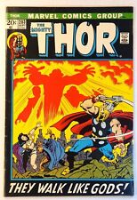 THOR #203 MARVEL COMICS 1972 BRONZE KEY 1st Team Appearance of the Young Gods F+ picture