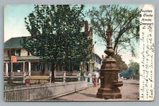 Fountain & Clarke House GREENPORT North Fork—Long Island—Rare Antique UDB 1907 picture