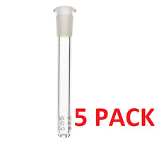 5X 5.5''Hookah Water Smoking Pipe Glass Bong Downstem for 11/12/13in Bong Use picture