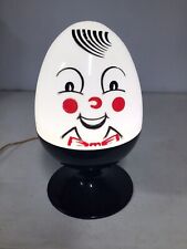 Vintage Kitsch Style 1971 C.N. Burman Humpty Dumpty Egg Table Lamp picture