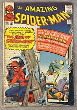 THE AMAZING SPIDER-MAN #18 NOV 1964 *KEY* FIRST NED LEEDS* GOOD+ picture