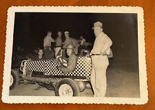 Vintage 1940s Ohio Auto Race Photo picture