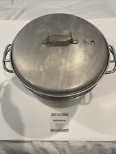 Vintage Leyse Product Aluminum 3 Piece Steamer 6” x 10” More Than 1 Gallon picture