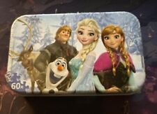 Frozen Snow Magic Disney Cartoon All-Star Iron Box Puzzle Book picture