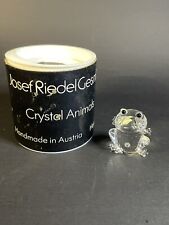 Vintage Josef Riedel Crystal Animals Frog Made In Austria 1.25” picture