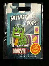 Disney Marvel Hulk Bashin' Banana Superpower Pops Scented April Pin LE 1000 NEW picture