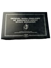 Official NASA Emblems Of America's Space Missions 32 Patches With Binder picture