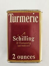 Vintage Schilling Turmeric Spice Tin picture