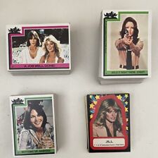 1977 Topps Charlie's Angels Series 1 2 3 4 Complete Set 253 Cards 44 stickers picture