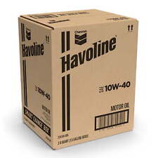 Chevron Havoline Conventional Motor Oil 40 6Qt Smart Change Box Case 2Pack 22 Lb picture