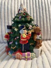 Vintage Spode Christmas Tree  Cooki Jar Original Box picture