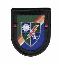 1st Battalion 75th Ranger Regiment Special Forces with Crest Flash Patch picture