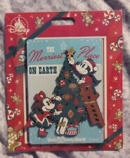 Disney Parks 2022 Christmas Holiday The Merriest Place on Earth Magnet NEW NiP picture