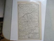 Original map of the Ft.Wayne & Wabash Valley Traction Company ~ 1906 picture