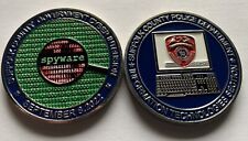 SUFFOLK COUNTY POLICE COMPUTER CYBER ATTACK ITT TECHNOLOGY SPYWARE COIN NEW YORK picture