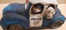 Antique Decorative Collectable Porcelain Police Car (Length 30cm approx. 1 ft.) picture