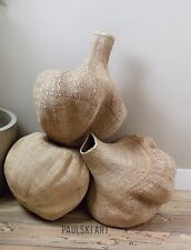 Large Garlic Gourd Basket | African Basket | Storage Basket | Boho Décor Basket picture