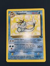 Vintage Ita Rare Near Mint 28/64 Pokémon Card Vaporeon Jungle picture