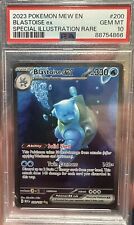 2023 graded pokemon cards psa 10 Blastoise ex SIR and Charizard Ex HR picture