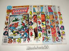 Justice League Of America #207-209 All Star Squadron #14-15 Comic Lot DC Crisis picture