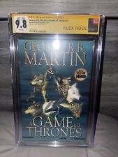 A GAME of THRONES #1 George R.R. Martin CGC SS 9.8 Alex Ross Signature picture