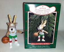 1988 Hallmark Ornament - Reindeer Champs Prancer 3rd in the Series picture