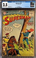 Superman 105 1956 DC Comics Graded 2.5 OW-W Pages 🤠 picture