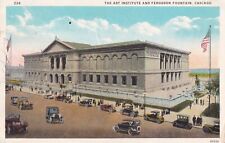 Art Institute Ferguson Fountain Chicago Illinois IL 1926 Postcard C58 picture