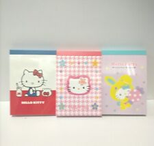 Sanrio Hello Kitty Three mini memo pad NEW 2024 picture
