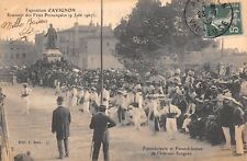 CPA 84 AVIGNON EXHIBITION / SOUVENIR OF THE PROVENCAL FESTIVALS / JUNE 9, 1907 FARAN picture